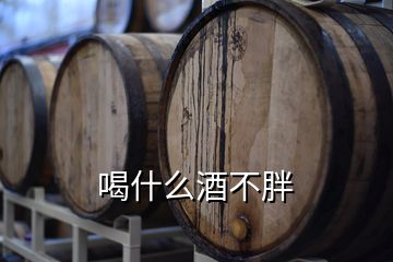 喝什么酒不胖