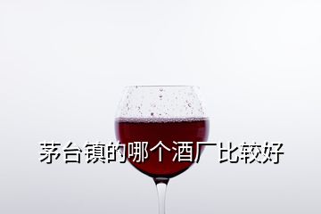 茅台镇的哪个酒厂比较好