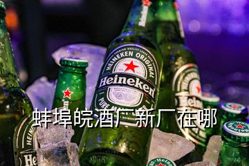 蚌埠皖酒厂新厂在哪