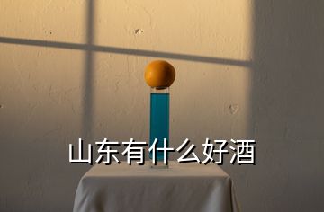 山东有什么好酒