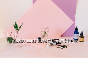 qs5200 1501 8096是那家白酒企业