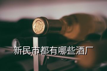 新民市都有哪些酒厂