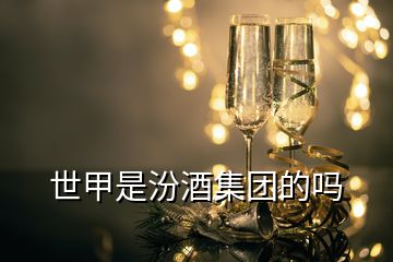 世甲是汾酒集团的吗