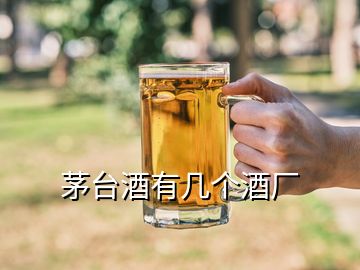 茅台酒有几个酒厂