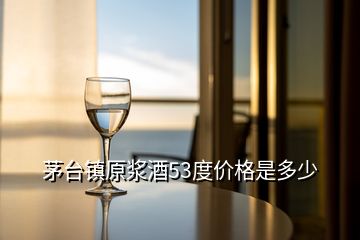 茅台镇原浆酒53度价格是多少