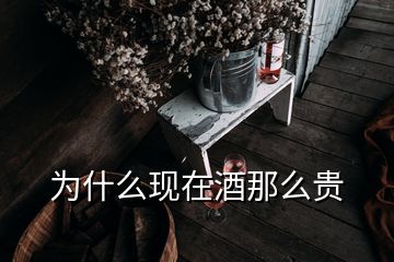 为什么现在酒那么贵