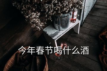 今年春节喝什么酒