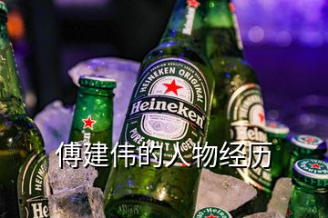 傅建伟的人物经历