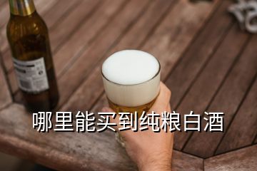 哪里能买到纯粮白酒