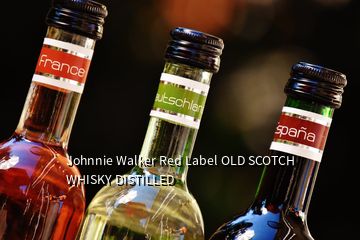 Johnnie Walker Red Label OLD SCOTCH WHISKY DISTILLED