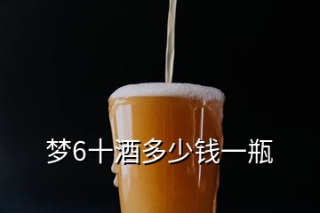 梦6十酒多少钱一瓶