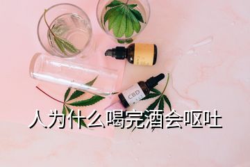 人为什么喝完酒会呕吐