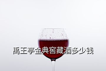 禹王亭金典窖藏酒多少钱