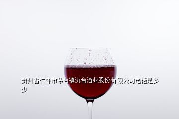 贵州省仁怀市茅台镇氿台酒业股份有限公司电话是多少