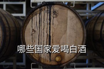 哪些国家爱喝白酒