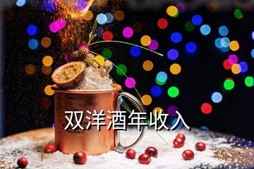 双洋酒年收入