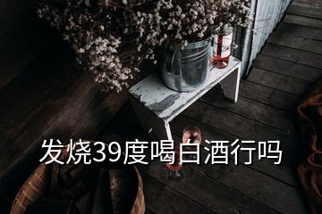 发烧39度喝白酒行吗