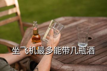 坐飞机最多能带几瓶酒