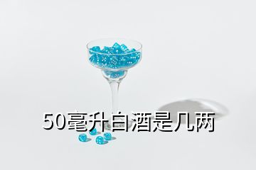 50毫升白酒是几两