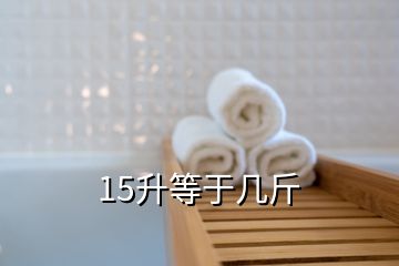 15升等于几斤