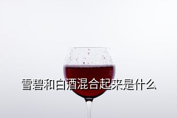 雪碧和白酒混合起来是什么