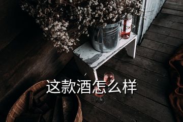 这款酒怎么样