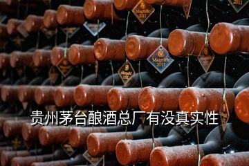 贵州茅台酿酒总厂有没真实性