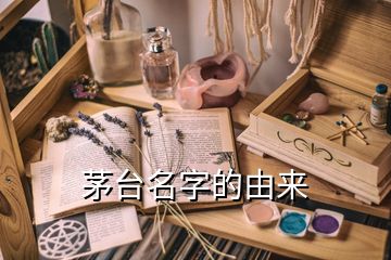 茅台名字的由来