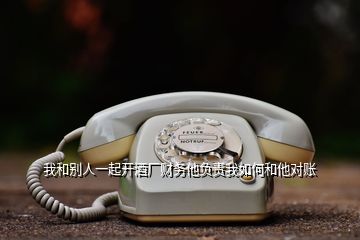 我和别人一起开酒厂财务他负责我如何和他对账