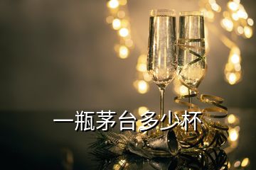 一瓶茅台多少杯