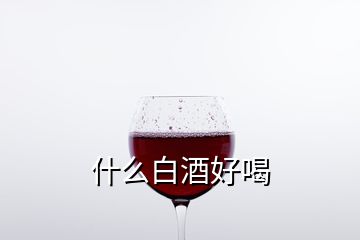 什么白酒好喝