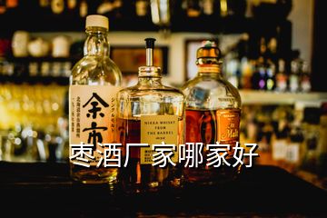 枣酒厂家哪家好