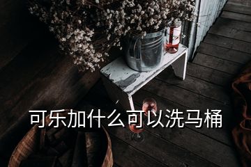 可乐加什么可以洗马桶