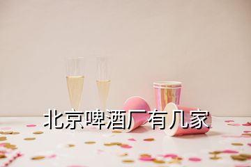 北京啤酒厂有几家