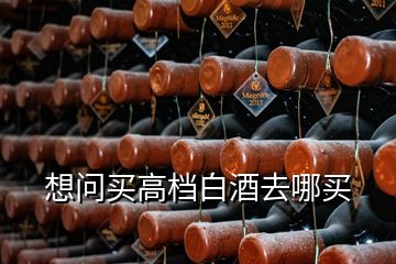 想问买高档白酒去哪买