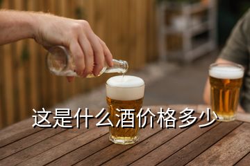 这是什么酒价格多少