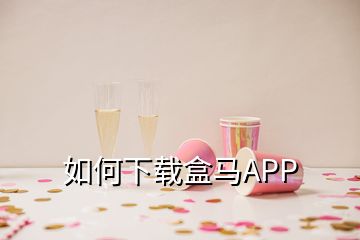 如何下载盒马APP