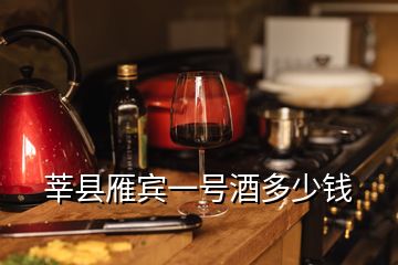 莘县雁宾一号酒多少钱