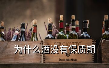 为什么酒没有保质期