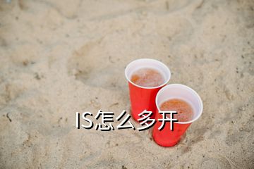 IS怎么多开