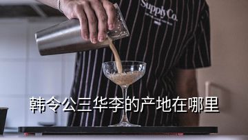 韩令公三华李的产地在哪里