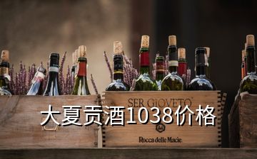 大夏贡酒1038价格