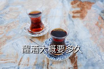 醒酒大概要多久