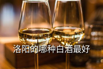 洛阳的哪种白酒最好