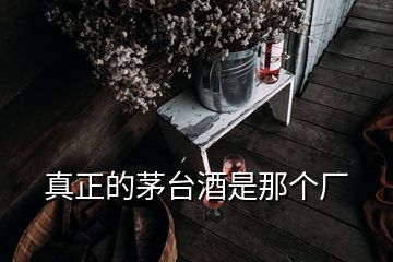 真正的茅台酒是那个厂