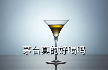 茅台真的好喝吗