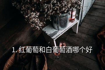 1. 红葡萄和白葡萄酒哪个好