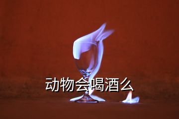 动物会喝酒么