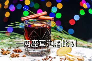 一两鹿茸泡酒比例