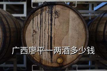 广西廖平一两酒多少钱